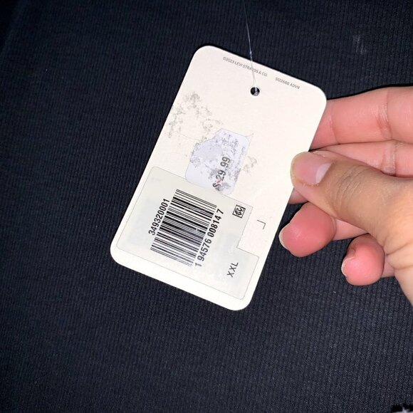 Women's Levi's® Curve The Perfect T-Shirt, classic slim fit tee SIZE XXL - Picture 4 of 6